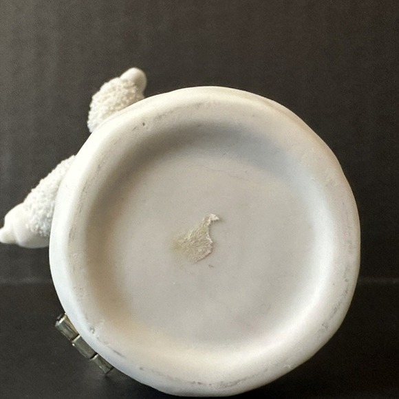 Snowbabies Trinket Box Twins 4" Snow Angels Figure Ice Skating Figurine CLEAN - Picture 4 of 11